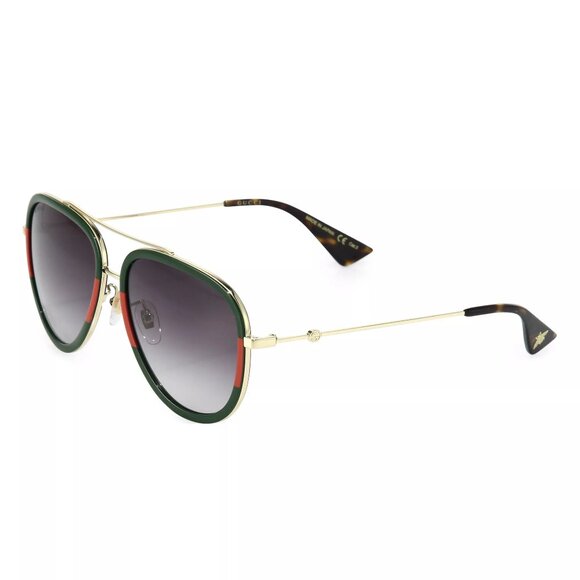 ✅ Gucci GG0062S 003 Sunglasses Complete Set NEW (Case, Cloth, Authenticity) ⭐NEW main image 12